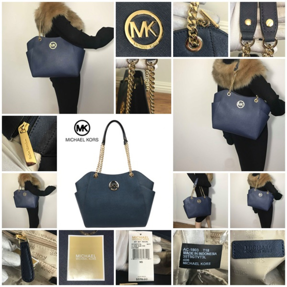 ❤️❤️SOLD❤️❤️Michael Kors Leather Saffiano Purse🥣 - Picture 7 of 8